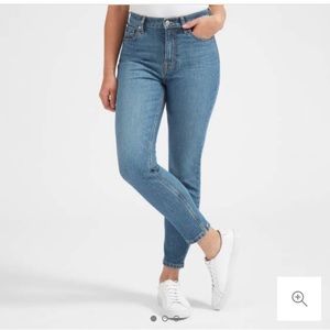 Everlane High Waist Skinny Jean (Blue)